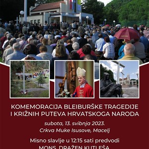Komemoracija Bleiburške tragedije i križnih puteva hrvatskoga naroda